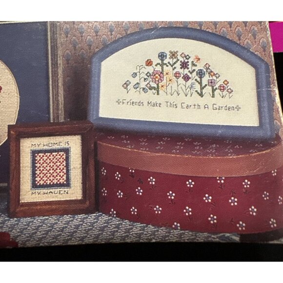 Cross Stitch Patterns Mini Sayings Leisure Arts Short And Sweet #2 Leaflet 473 - Picture 6 of 6